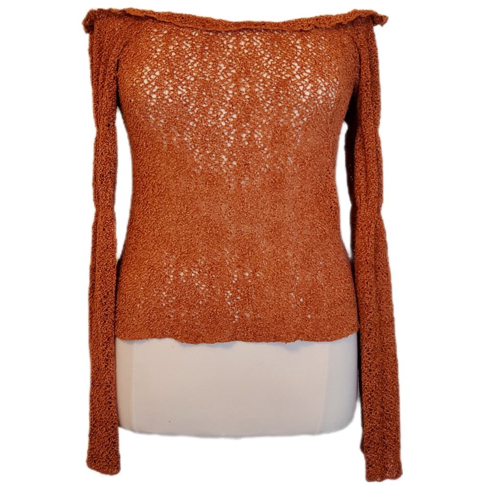 Rampage Burnt Orange Sweater Size XL
